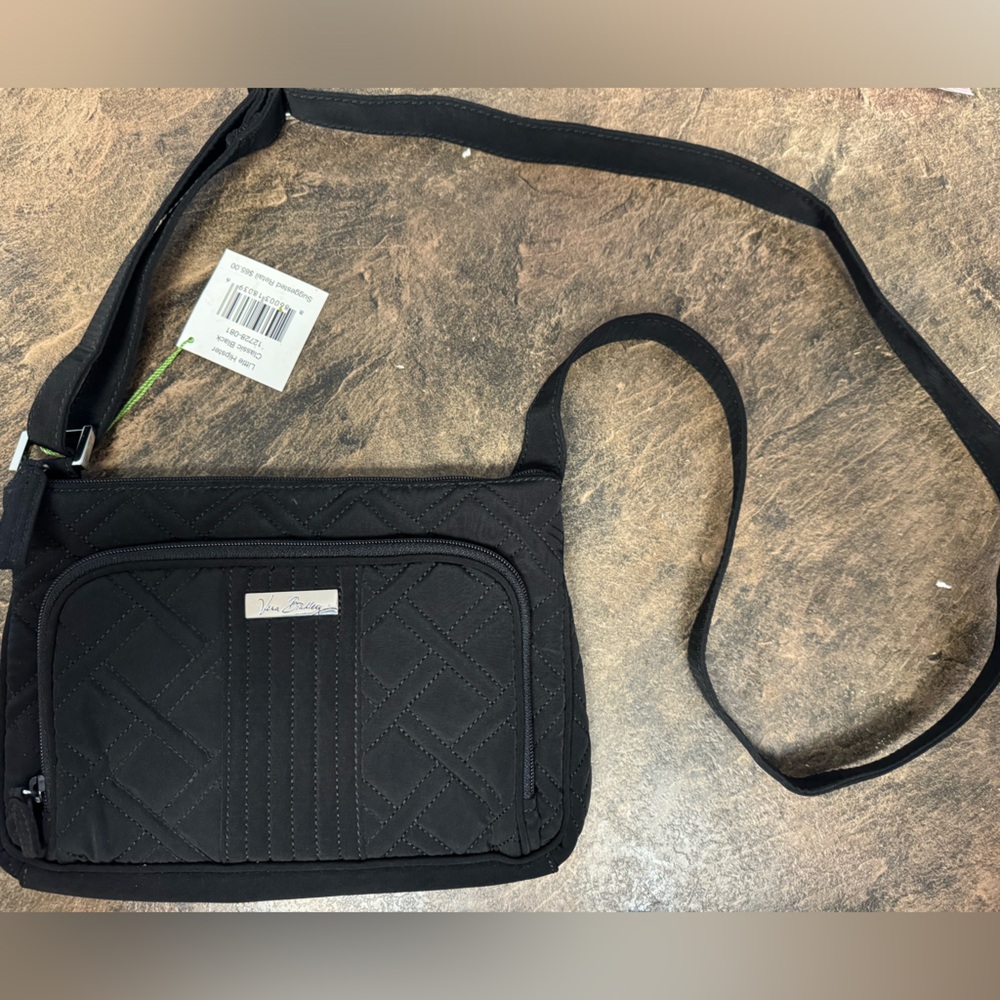Vera Bradley Little Hipster Classic Black purse